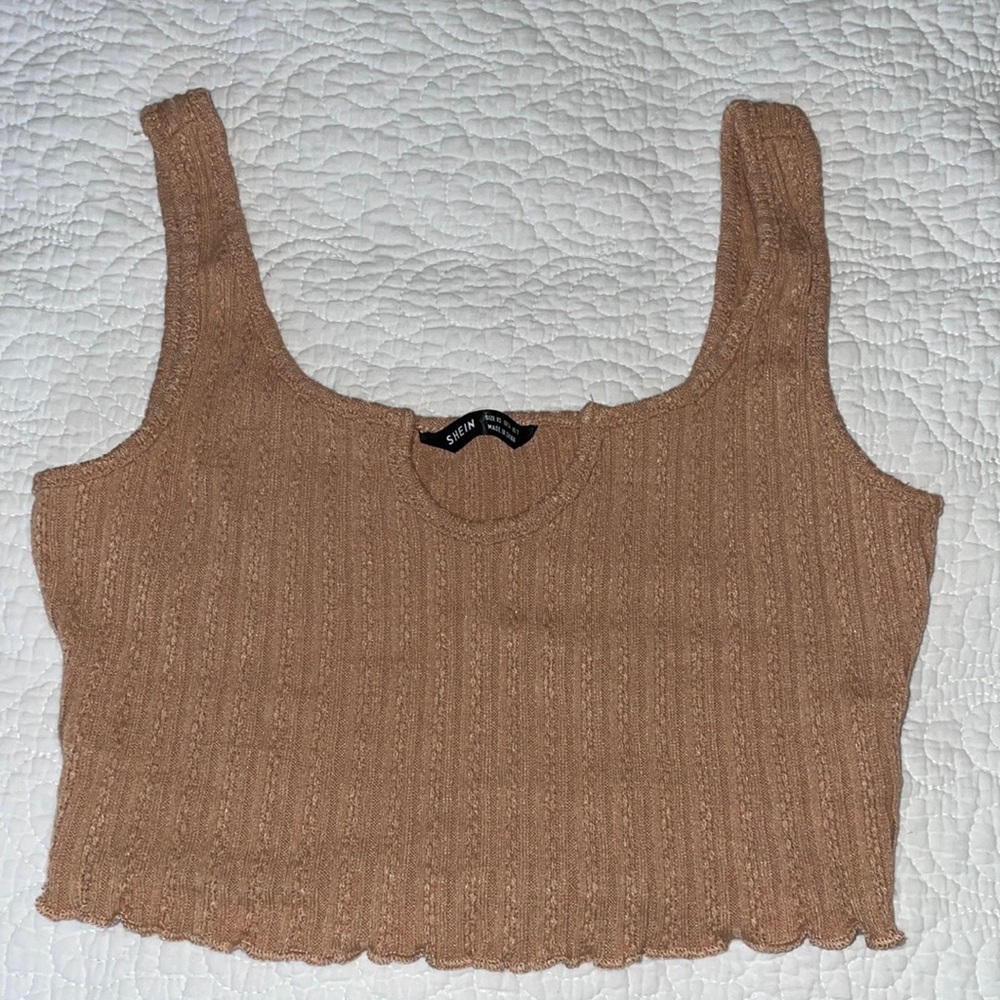 Tan Tank Top